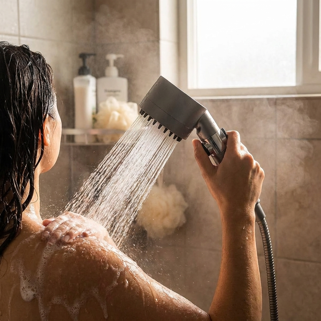 High Pressure Showerhead lifestyle