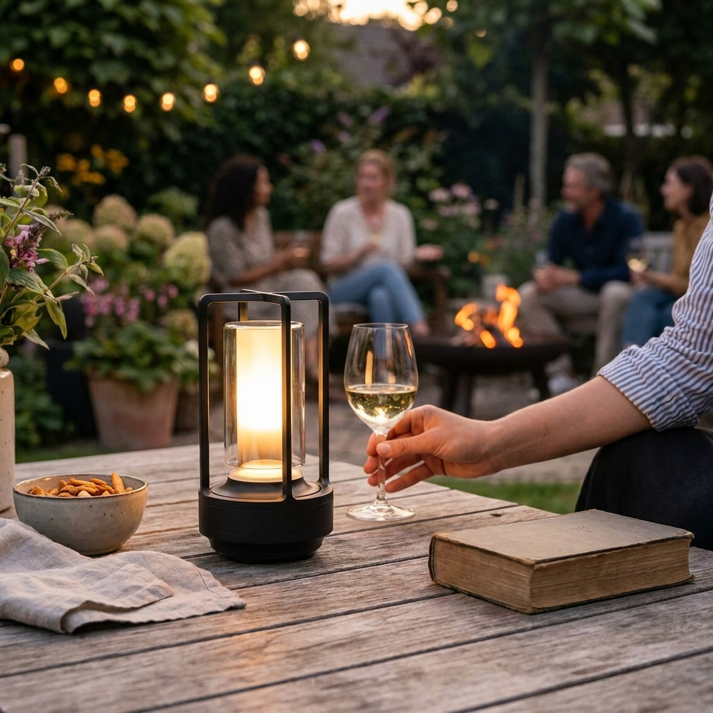Modern Cordless Nordic Table Lamp lifestyle
