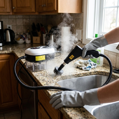 High-Pressure Steam Cleaning Tool lifestyle