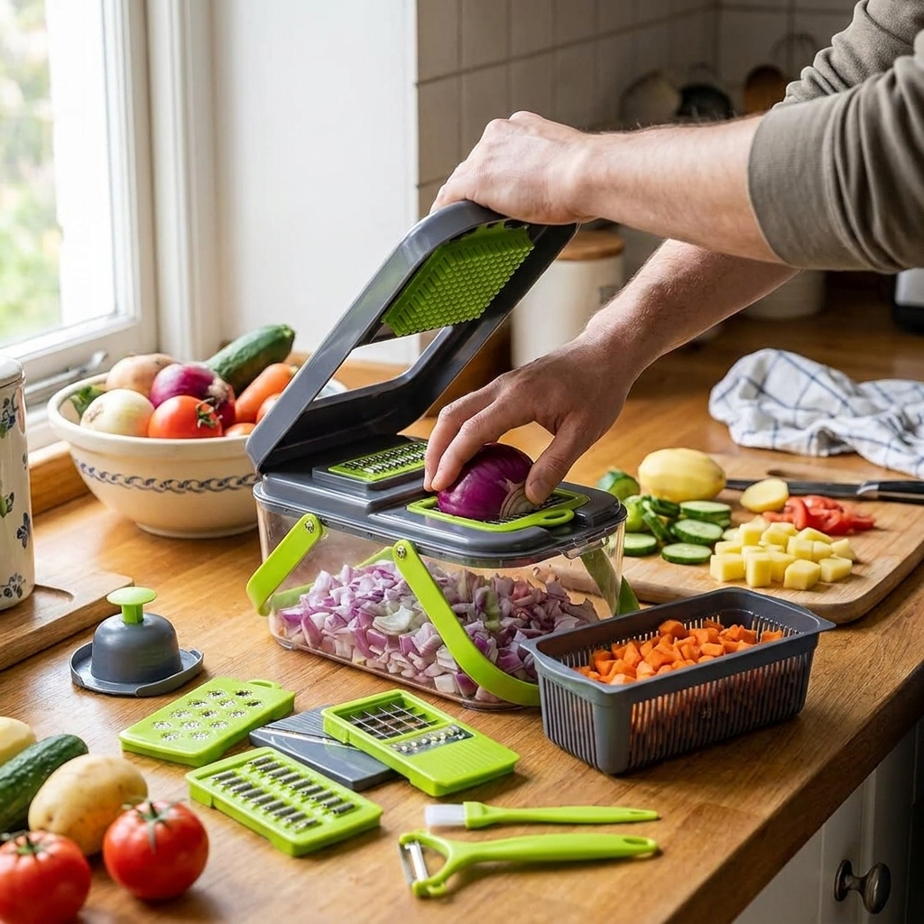 18-In-1 Vegetable Slicer lifestyle