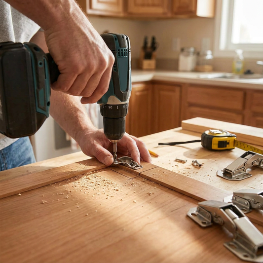 10 PCS Cabinet Hinges lifestyle