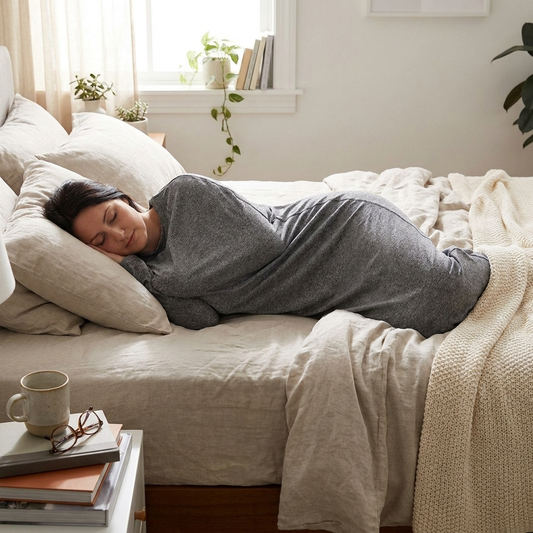 Adult Swaddle Blanket lifestyle