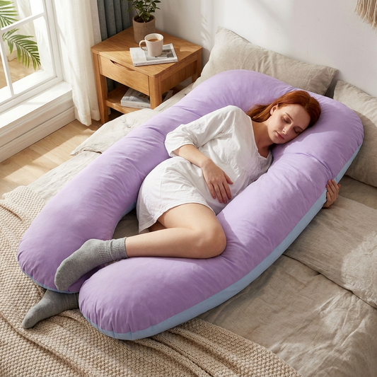 Sleeping Full Support Body Pillow lifestyle